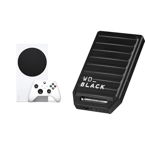 Xbox Series S 512GB + WD_BLACK C50 1 TB Expansion Card, an Official Licensed storage expansion card for Xbox S