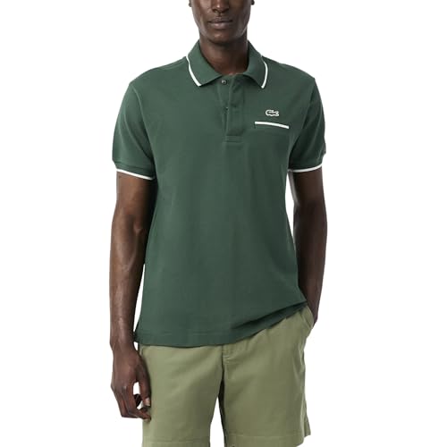 Image of Lacoste Men's Classic Fit Pocket Accent L.12.12 Polo Shirt