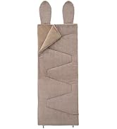 ロゴス(LOGOS) 丸洗いラビットファータッチシュラフ 寝袋 防災 丸洗いOK ふわふわ キャンプ アウトドア 車中泊 封筒型 起毛