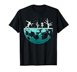 Discgolf Sport fliegende Disc Golfer T-Shirt
