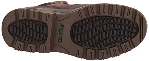Dunham Men's Pull On Work Boots, Brown Leather, 8 X-Wide #TOP3