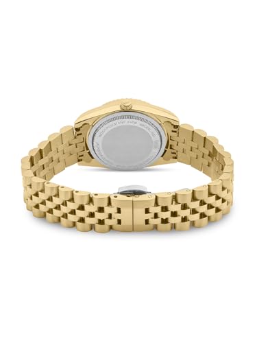 Image of Ajanta Quartz Avenza Women Analog Watch| Stainless Steel Bracelet Strap | Day & Date Display | Water Resistant | Formal & Casual Wrist Watch for Women