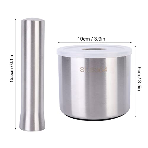 Crusher manual de ajo acero inoxidable 304 miniatura 6