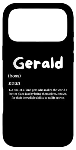 Gerald Definition �p�[�\�i���C�Y�J�X�^���R�X�`���[�� �W�F�����h�p �X�}�z�P�[�X iPhone 17 Pro Max �p