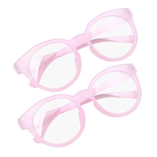 Holibanna 2 Piezas Gafas Infantiles Bloqueo Luz Azul Unidades Protectoras para Ordenador y Lectura Diseño Ergonómico Cómodo sin Presión Filtro Antirreflejo para Estudio y Colores Naturales
