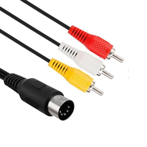 Facile da usare: Plug and Play, Fornisce il segnale video e audio ai televisori con connessioni gialle, bianche, rosse