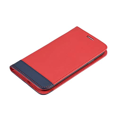 Étui rabat cuir véritable iPhone 11 Pro rouge protection intégrale