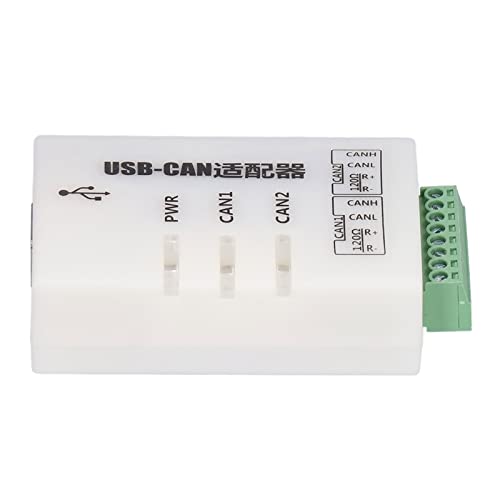 CAN USB Adapter, Automatic Detection Multifunctional CAN Bus Converter Easy Operation High Speed for Track Transportation for Automation Equipment - Image 2
