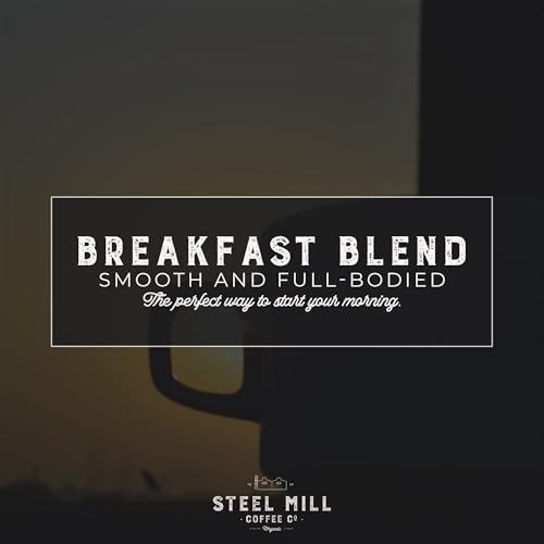 Steel Mill Coffee Co. - Breakfast Blend - En grano - Tostado medio - Bolsa 2 lb miniatura 2