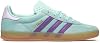 Tenis adidas Gazelle Indoor para Mujer, Verde Menta Claro/Púrpura Activo, Talla 7 4