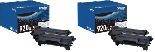 Image of Brother Genuine TN920XL High-Yield Black Toner Cartridge 4-Pack for Professional Business Laser Printers, 12,000 Pages per Cartridge, Compatible with HL-L5210DW, HL-L6210DW Series