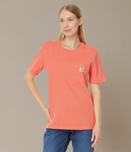 Image of Carhartt Women's Iconic WK87 Pocket T-Shirt Closeout