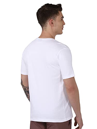 Image of hummel Champ Round Neck Cotton Rich Half Sleeve Solid Regular fit Cottonpoly T-Shirt for Men Comfortable Soft Breathable Fabric Stretchable for Everyday Use Ideal for Casualwear