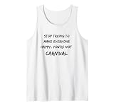 You're Not Carnival Trinidad und Tobago Trini Lustige Sprüche Tank Top