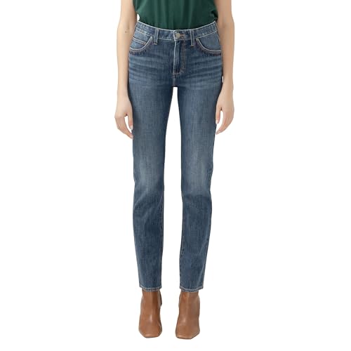 Best Lightweight Summer Jeans for Women Over 50 (2026): 11 Picks You Will Actually Live In 16 JAG Women's Ruby Mid Rise Straight Leg Jeans, Jardin Blue, 16