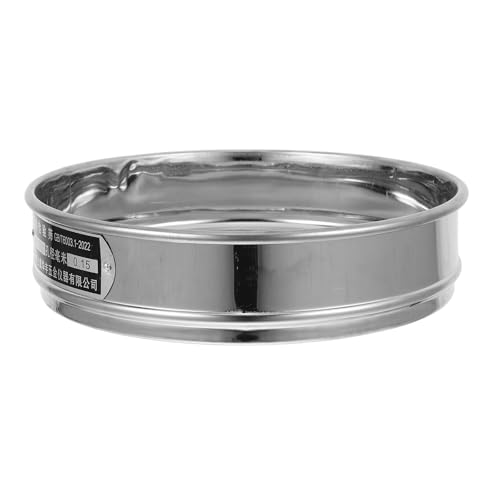 Ipetboom - Ipetboom Tamis en Acier Inoxydable 304 Double Couche 20 CM Tamis Fin pour Laboratoire Tamisage Farine Criblage Sol Passoire à Poussière Outil Industriel Précis et Solide