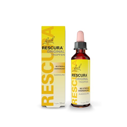 Original Bach RESCURA Tropfen alkoholfrei: (ehemals Rescue) Bachblüten-Mischung 20ml