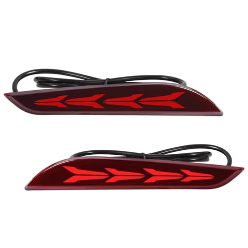 Feu de freinage dynamique arrière pour Cruze 2017 2018 aux finitions soignées Red B