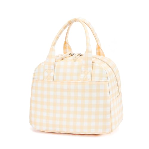 Image of LOVELYWIND Lunch Box for Women Cute Lunch Bags for Women Lunch Tote Bags Reusable Insulated Lunch Box Large Capacity Reusable Insulated Cooler for Work or Travel Gifts or Beach