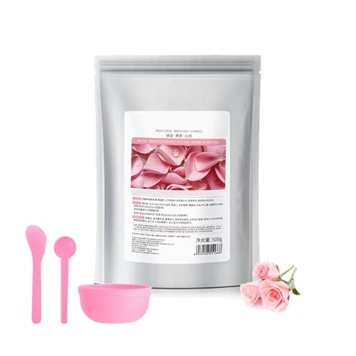 Jelly Mask en Polvo para Faciales, Máscara de Gelatina en Polvo para Faciales, Powder DIY Spa Jelly Face Mask Limpieza Hidratante para el Cuidado de la Piel