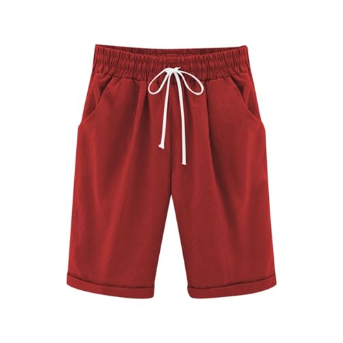 Bermuda fille coupe genoux ample : oubliez les shorts trop serrés grâce au cordon réglable