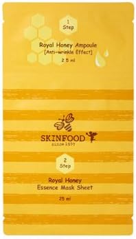 Skinfood Skin Food Royal Honey Ampoule + Essence Mask Sheet Original From Korea