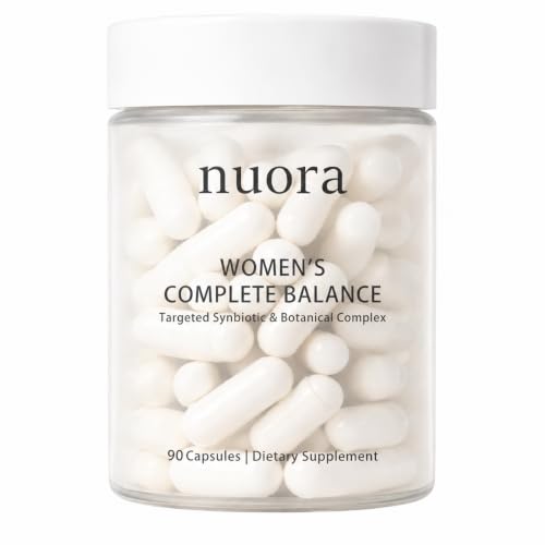 TACOHO Nuora Gut Health Capsules Gut Biofilm Probiotic Ritual with Berberine Digestive Balance Support for Women Vegan Gluten-Free Non-GMO 90 Capsules
