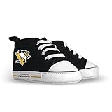 Baby Fanatic Baby Shoes - NHL Pittsburgh Penguins - Premium Quality, Educational, and Fun Activity for Kids and Families - Great Gift Idea for Holidays, Birthdays, and Everyday Playtime