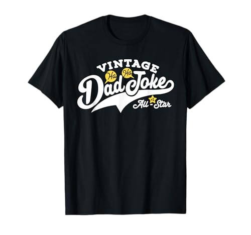 T-shirt vintage Dad Joke All-Star