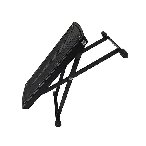 SUPVOX Professional Guitar Footstool Pedal Thickened Gear Adjustable Design Non Slip Surface for Stability Easy to Store and Transport for Musicians