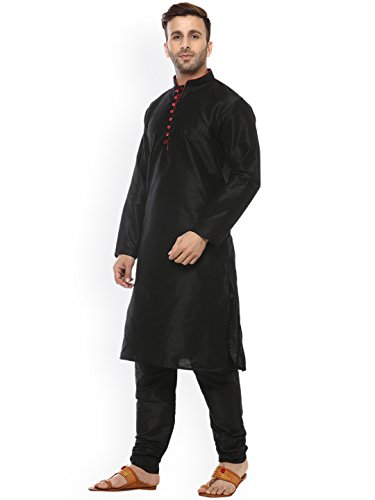 Image of Royal Kurta Men's Silk Blend Kurta Pyjama Set