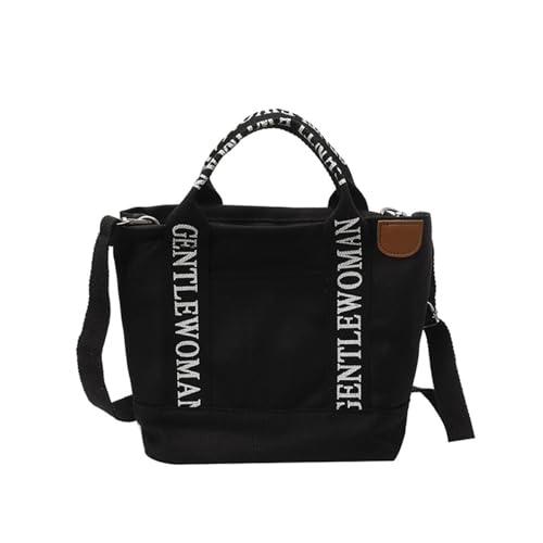 Canvas Tote Bag for Women with Zipper, Messenger Handbag Crossbody Bags for Work Travel Nurse College Gift