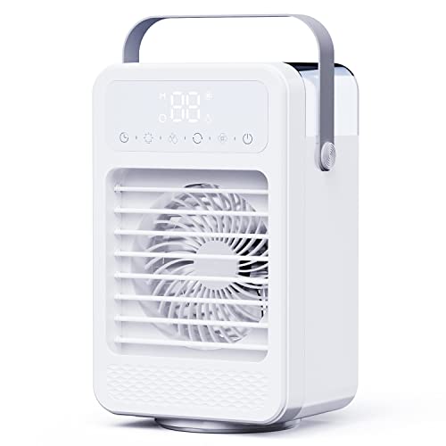 Air Cooler, FIVANGIN Mobile Air Conditioner Fan...