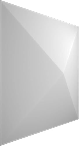 Miniatura 3 de Ekena Millwork WP12X12SKWH 11 78 pulgadas de ancho x 11 78 pulgadas de alto Sellek EnduraWall Decorativo 3D Panel de pared cubre 0.98 pies cuadrados