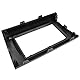 Sound-way 1 DIN / 2 DIN Autoradio Radioblende RadioRahmen, ISO-Verbindungskabel, Antennenadapter kompatibel mit FIAT, Peugeot, Citroen, Suzuki