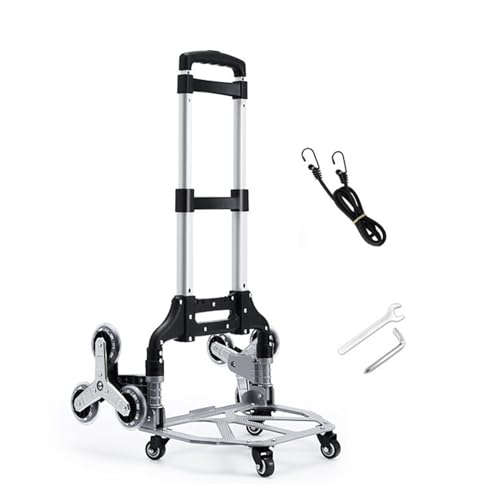 Carretilla plegable de aluminio con capacidad 300 lbs miniatura 1