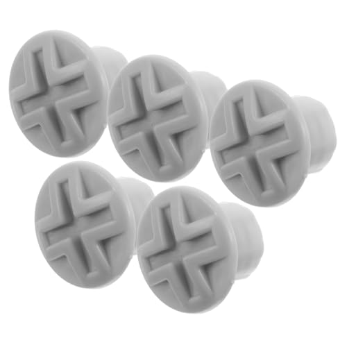 SOPOTUTU 5 Piezas Tapones de Tornillos Plásticos para Repuestos para Fijación de Toboganes Infantiles Resistentes la Compatibles con Múltiples Instalación Fácil