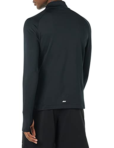 Amazon Essentials Men's Performance Stretch Quilted Active Jacket, Black, Medium #TOP1