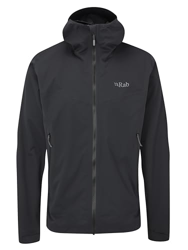 Rab Men's Kinetic 2.0 Hooded Waterproof Lightweight Jacket for Hiking and Trekking2