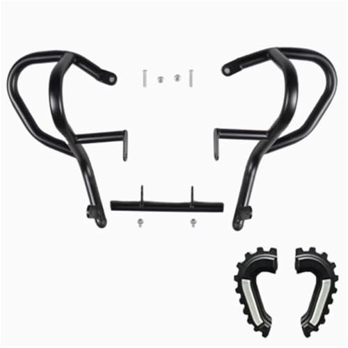 Pare-chocs moto SRV250 QJ250-2N barre anti-collision protection de carrosserie noir
