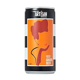 Fiery Ginger Beer by The Artisan Drinks Company – 200mlx24 cans – Natural Ingredients – A Blend of Root Ginger, Cloudy Lemon And A Hint of Chilli – Ginger Beer for Rum, Bourbon & Vodka Fiery Ginger Beer by The Artisan Drinks Company - 200mlx24 cans - Natural Ingredients - A Blend of Root Ginger, Cloudy Lemon And A Hint of Chilli - Ginger Beer for Rum, Bourbon & Vodka – The Artisan Drinks Company