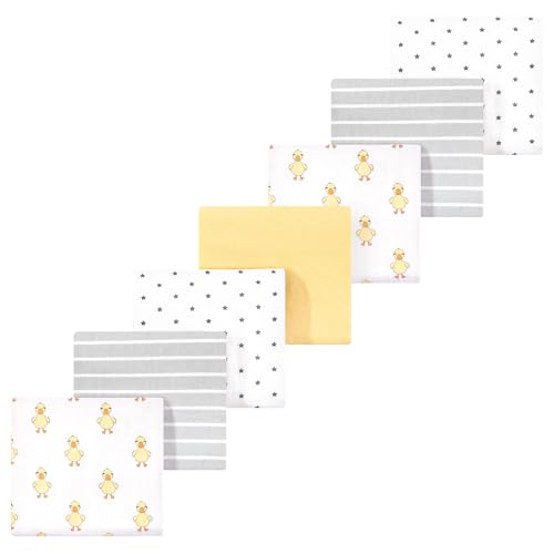 Image of Luvable Friends Little Treasure Flannel Receiving Blankets 7pk