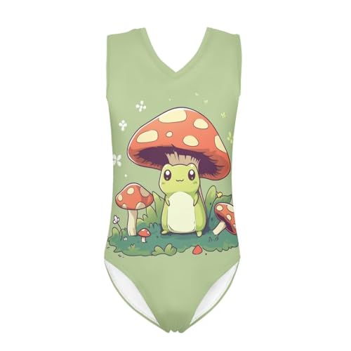 ZOUTAIRONG Gymnastics Leotards for Girls Boys One Piece Sleeveless for Girls 3-14 Years Quick Drying Bathing Suit