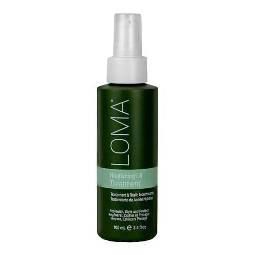 Loma Hair Care Nourishing Oil Treatment, 3.4 Fl Oz