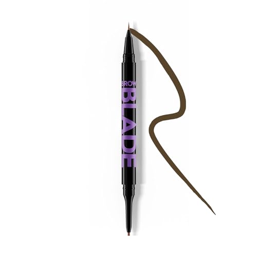 Urban Decay Brow Blade 2-in-1 Eyebrow Pen & Waterproof Pencil (Neutral Nana - Neutral Brown), Smudge-proof, Transfer-resistant, Ink Stain & Creamy Brow Pencil, Vegan, Cruelty-free - 0.01 oz