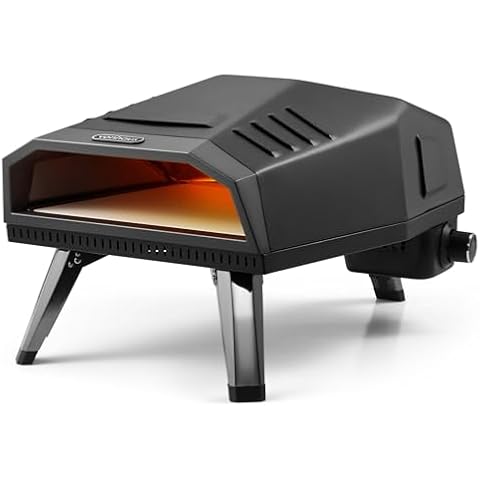 VonHaus Gas Pizza Oven with Accessories Cover