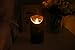 Kitch Aroma Black flameless Candles, Halloween Black Battery Operated LED Pillar Candles with Remote Control,Pack of 3