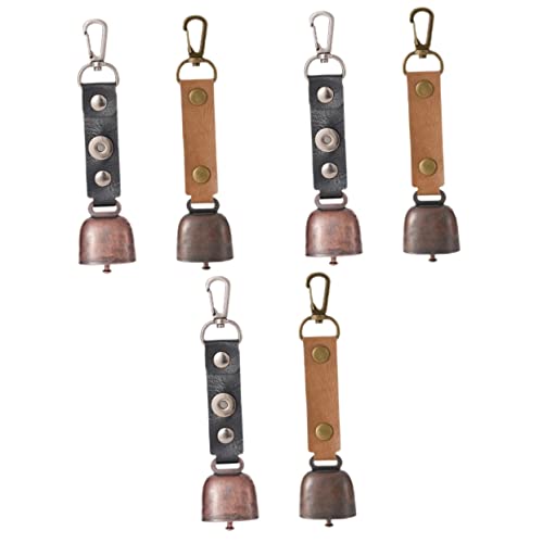 Cloches de chèvre Mipcase en fer caramel matériel de camping 6pcs - 2