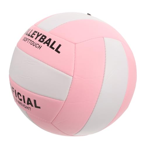 GOOHOCHY Soft Volleyball for Indoor and Outdoor Training Machine-Stitched Design for Practice and Competition Standard for Adults and Teens