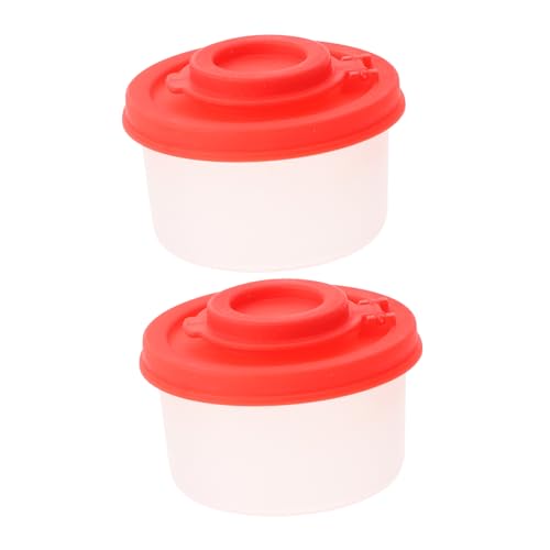 LALADEFIEE 2Pcs Condiment Bottles Portable Pepper for Kitchen Use Design for Storage Easy to Use with Uniform Friends and Family
